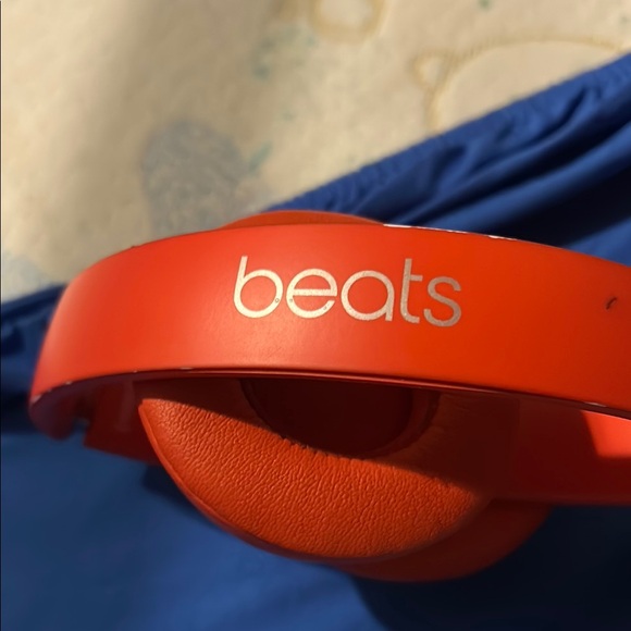 Orange Headphones